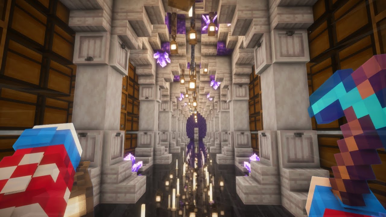 CONSTRUÍ uma SALA de BAÚS PERFEITA no meu MUNDO ETERNO!