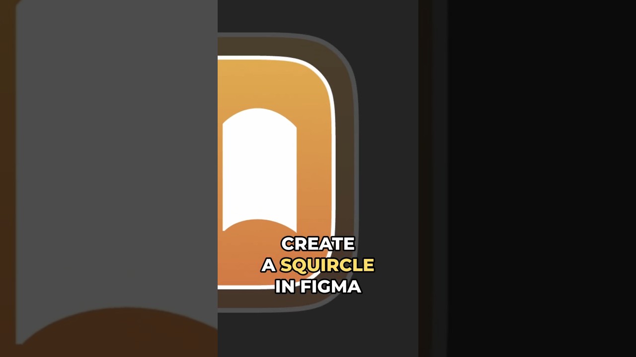 Figma Corner Smoothing Tutorial like iOS - Hidden Rounded Corner Menu