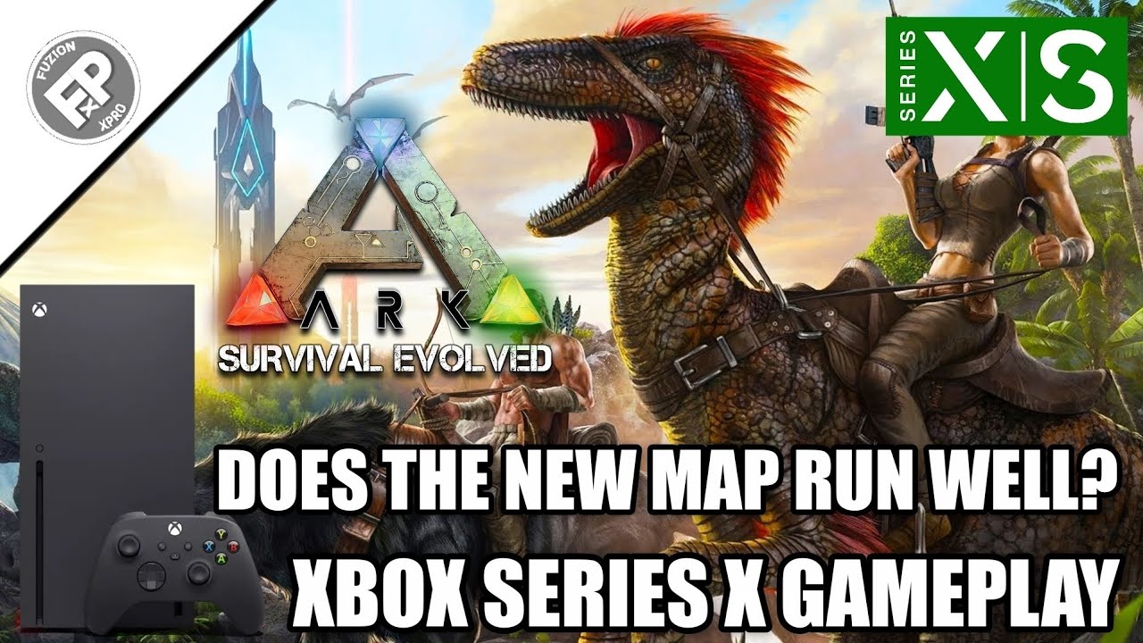 Ark Survival Evolved: Lost Island Map - Xbox Series X Gameplay