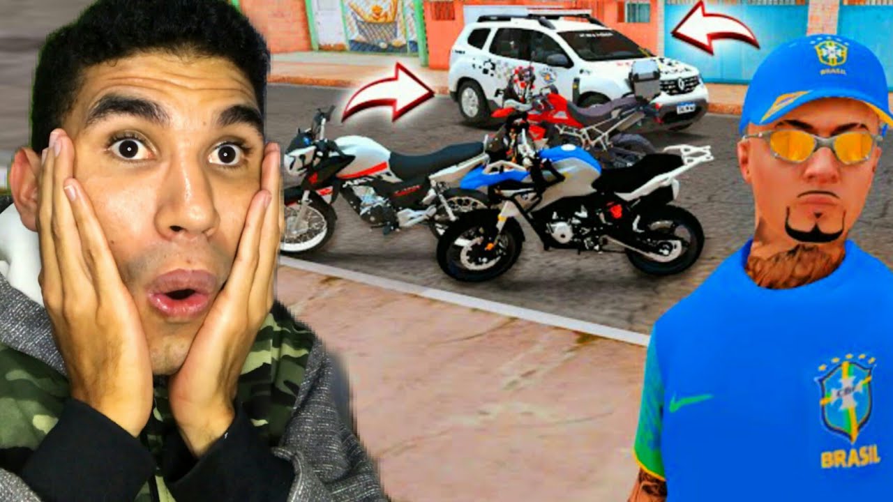 ASMR - JOGANDO O GTA BRASIL E MOSTRANDO (Skins, Motos, e Carros)