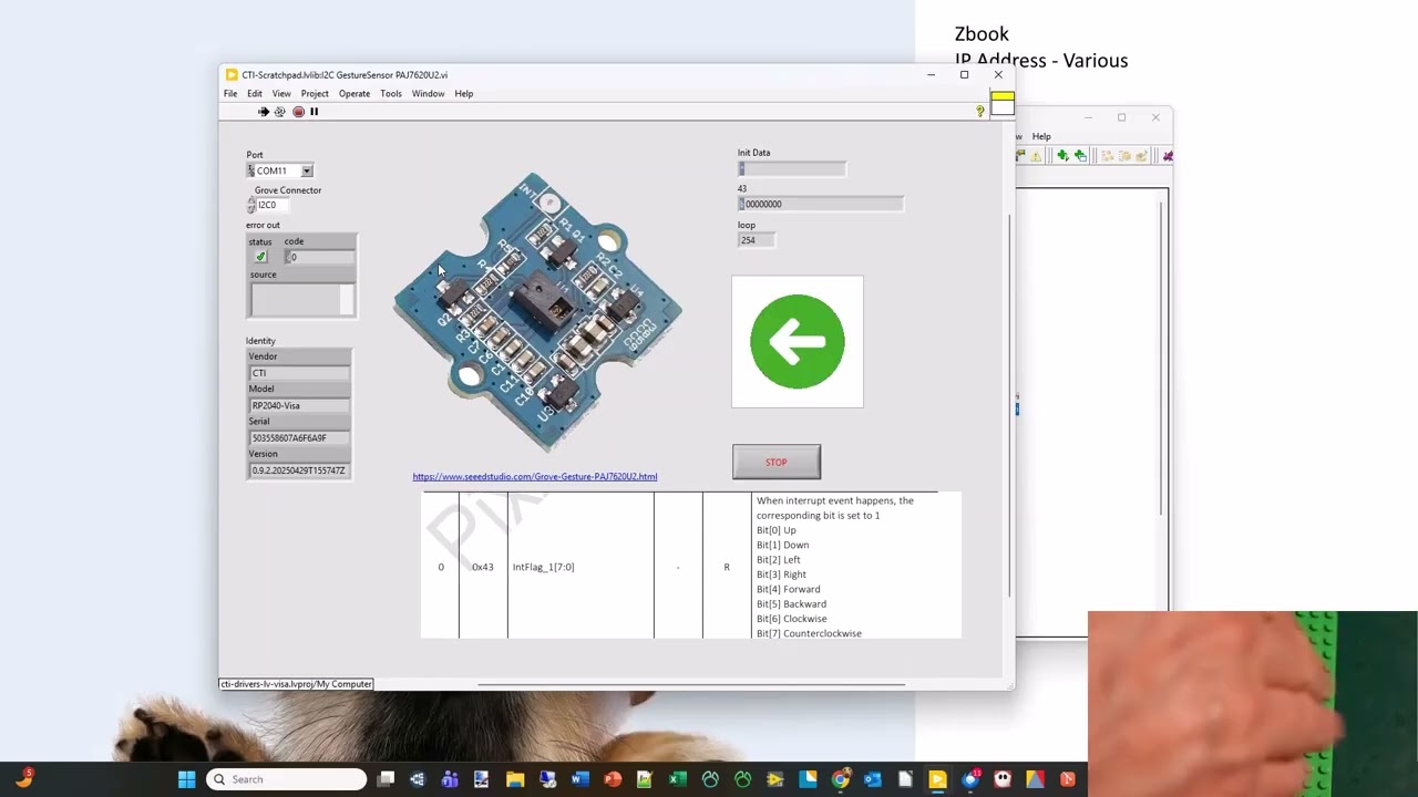 Grove Gesture Sensor