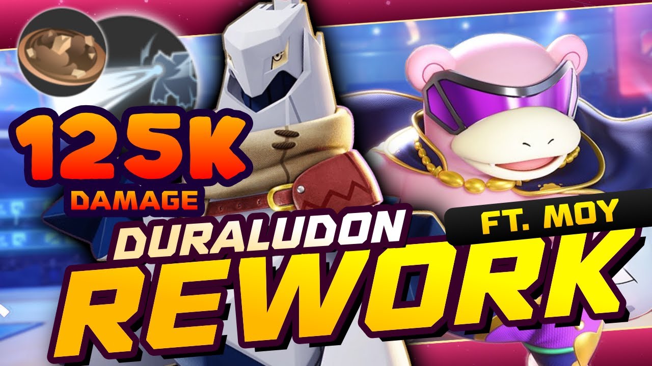 DURALUDON GOT REWORKED!? ft. mOY | Pokemon UNITE