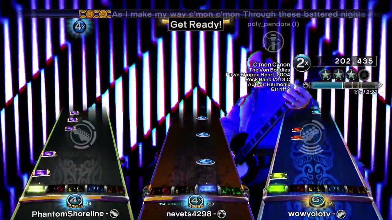 C'mon C'mon (2004) By The Von Bondies - Not My FC Rock Band 3 Deluxe RPCS3