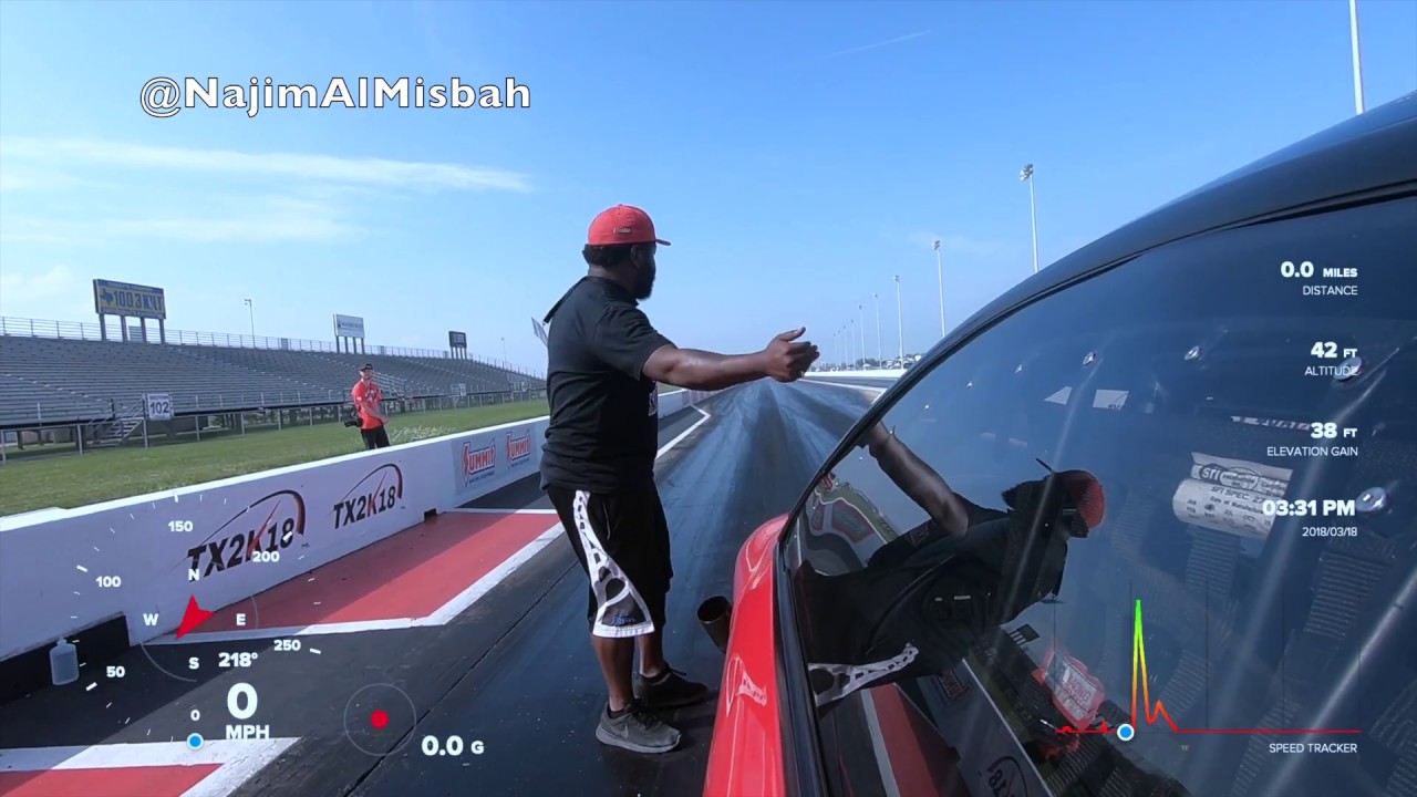 NEW !!! 7.04 @ 213 MPH - Quickest & Fastest AWD 4 Cylinder - Red Demon TX2K18