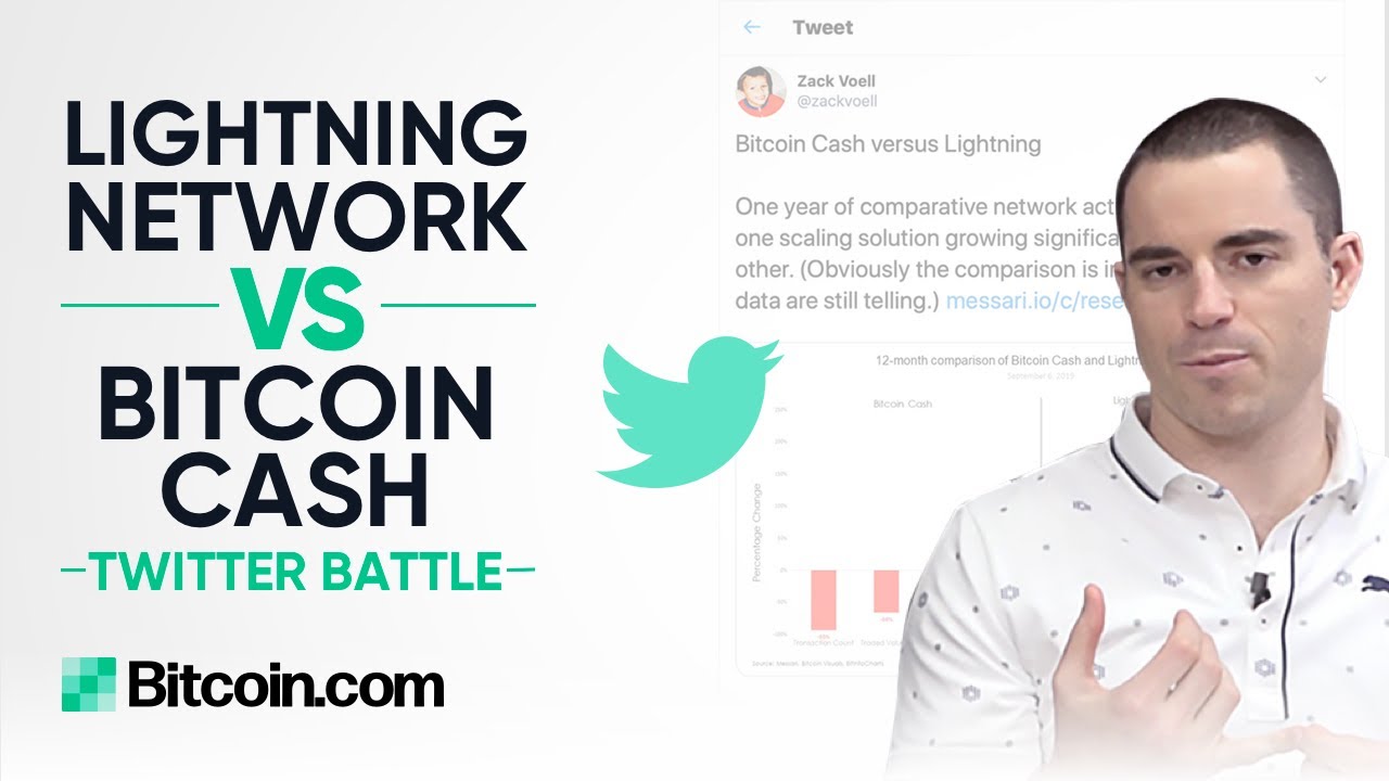 Lightning Network vs Bitcoin Cash Statistics Battle on Twitter