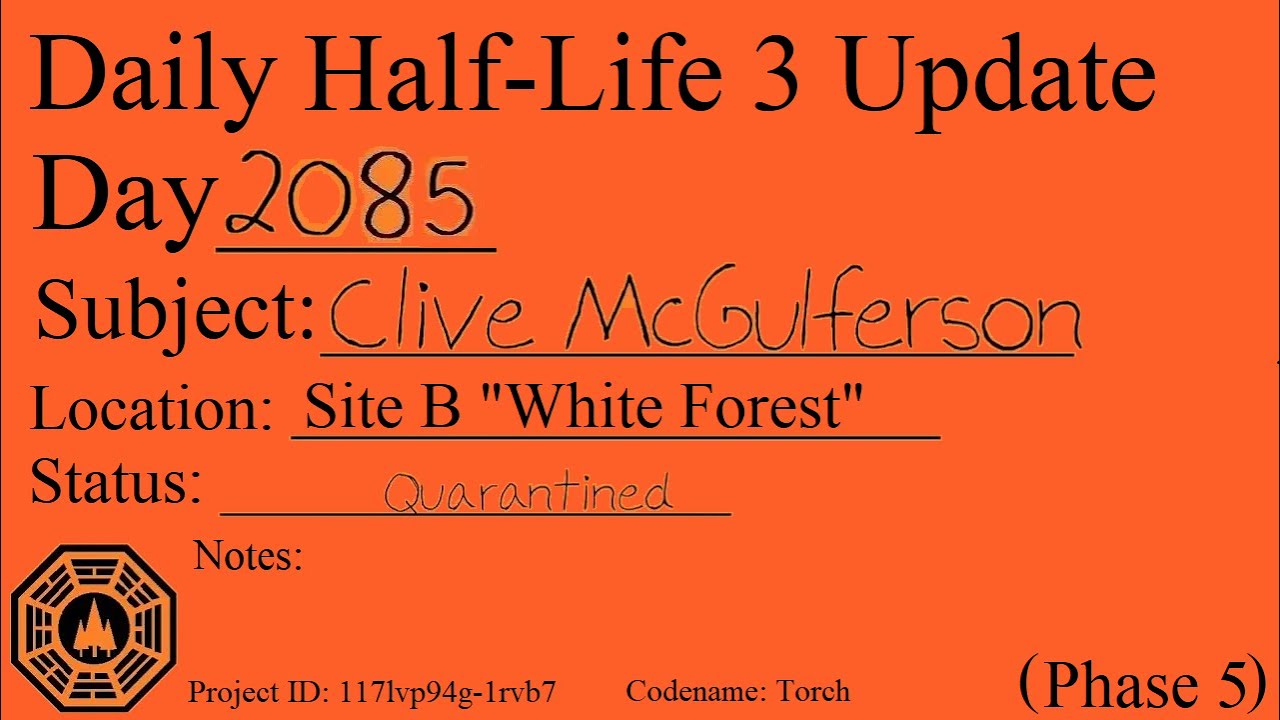Daily Half-Life 3 Update: Day 2085