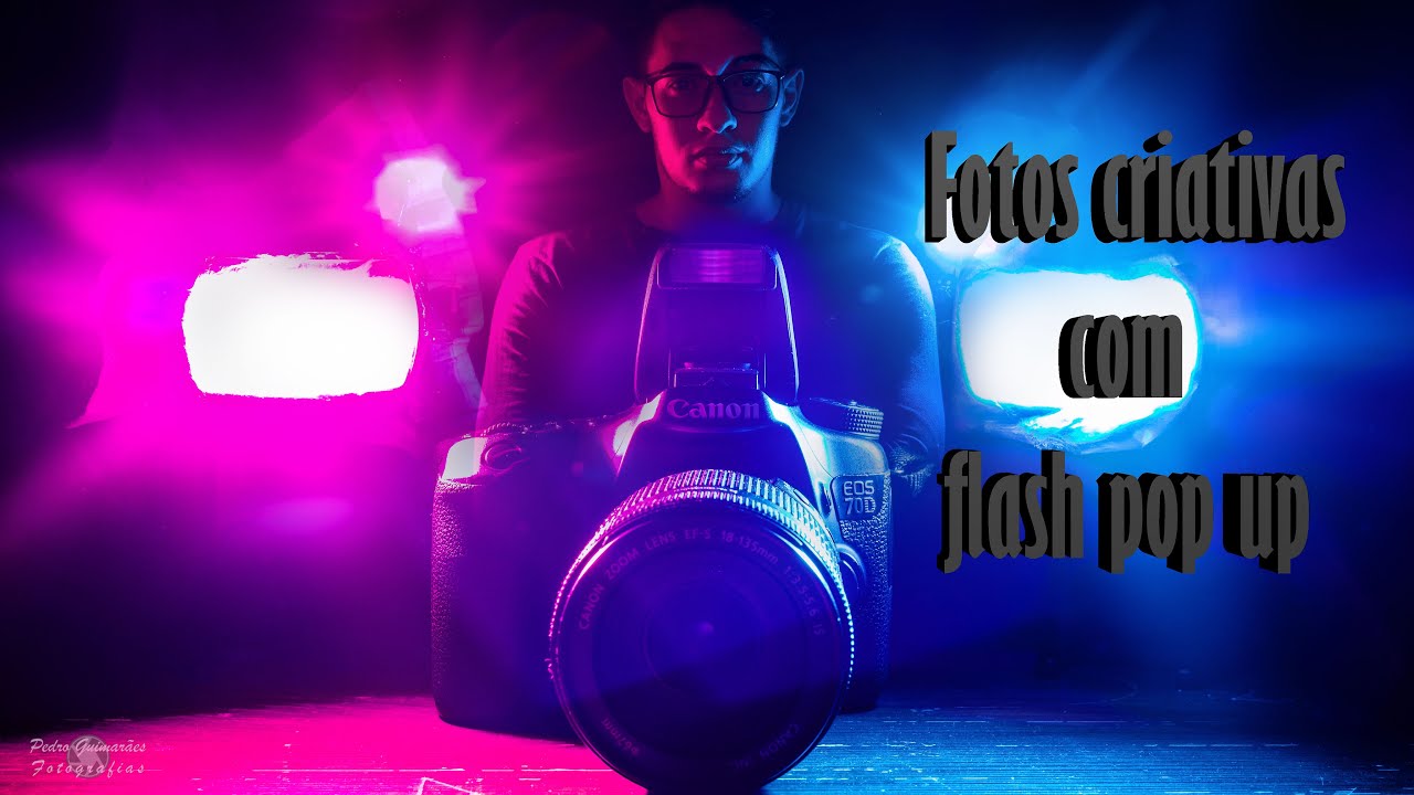 Utilizando o flash pop up.
