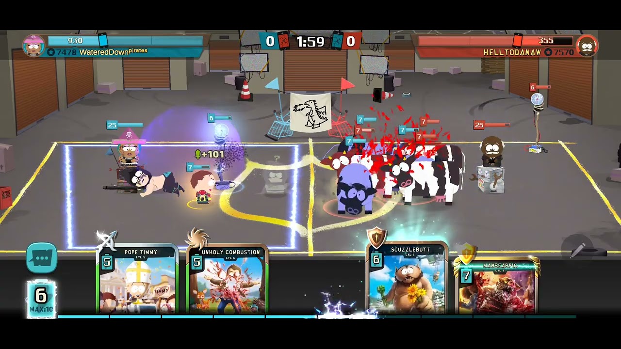 Fantasy event October 3rd 2025 South Park phone Destroyer 