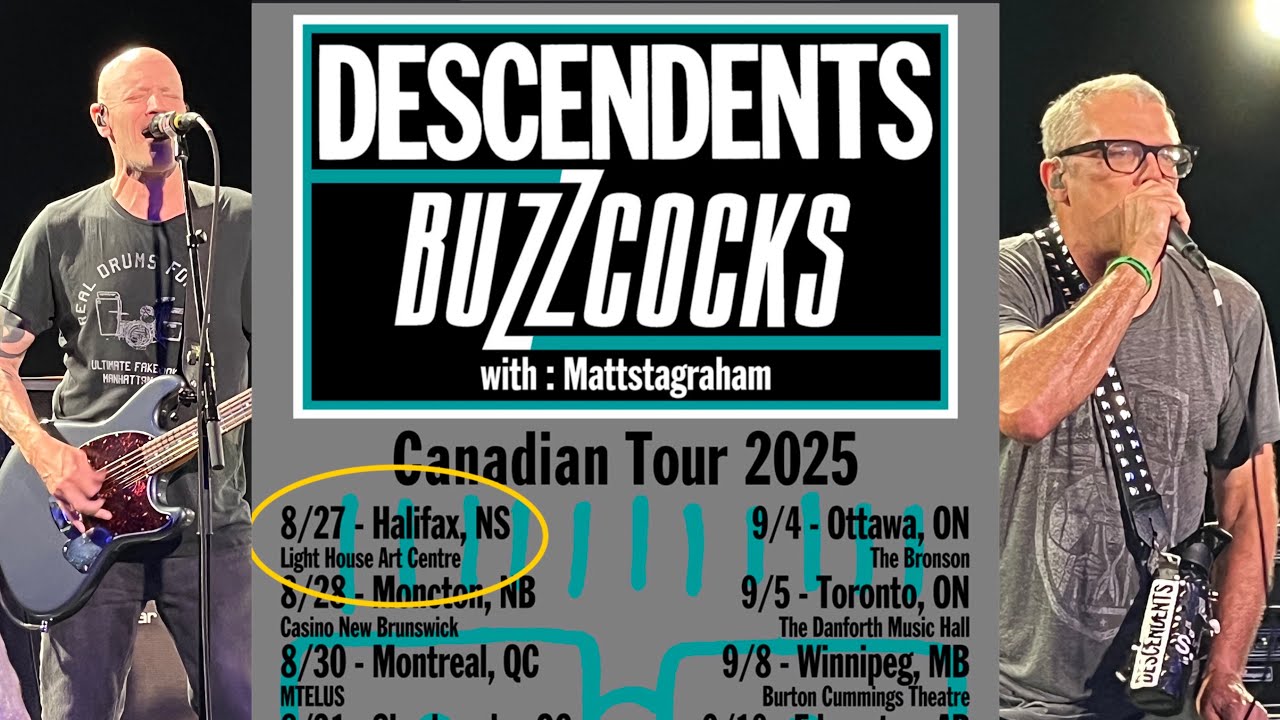 Descendents live in Halifax 2025