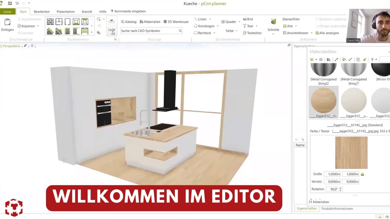 So bearbeitest du Bauteile im Editor | Webinar