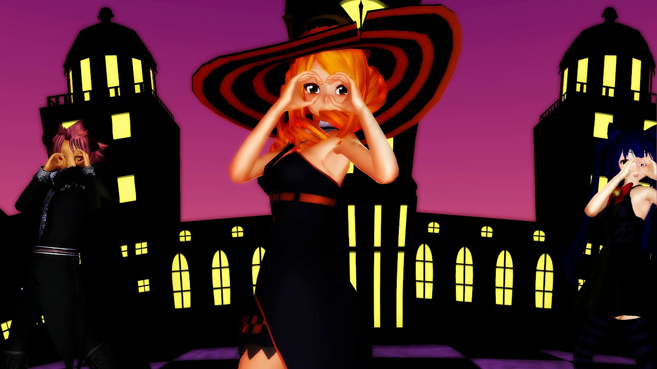 [MMD]Fairy Tail - Happy Halloween