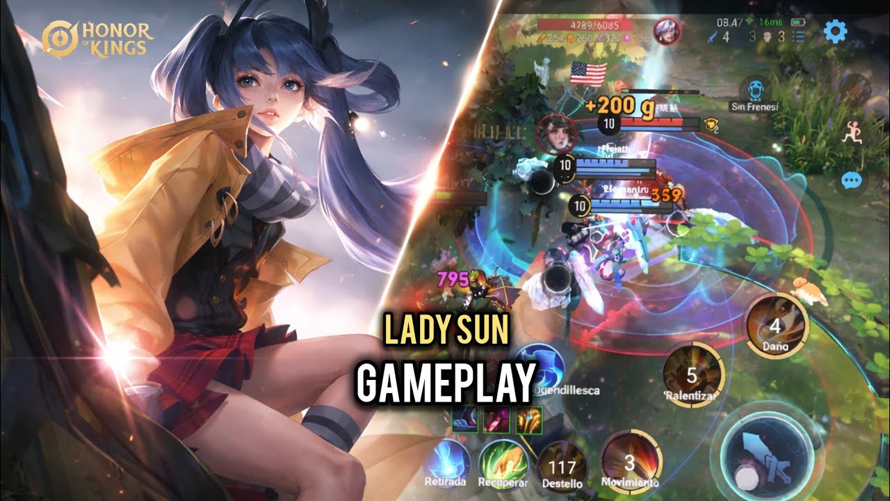 HOK : LADY SUN | GAMEPLAY / HONOR OF KINGS 