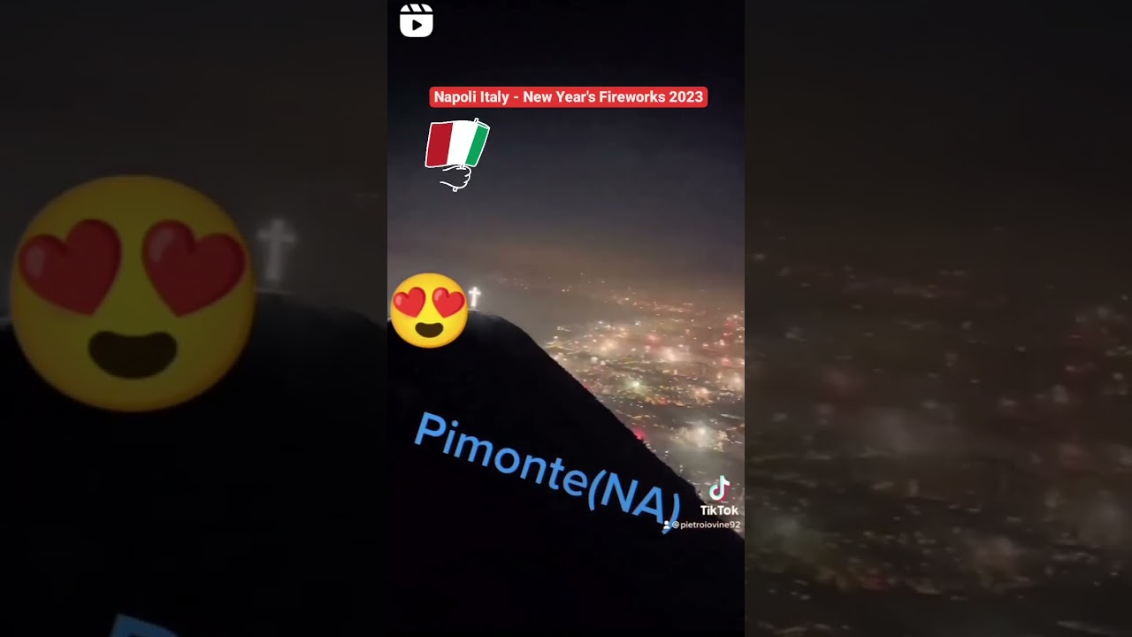 Damn look at Napoli in Italy Wow 🇮🇹 💥🎉 New year 2023 Fireworks | Italy | Fireworks around the world