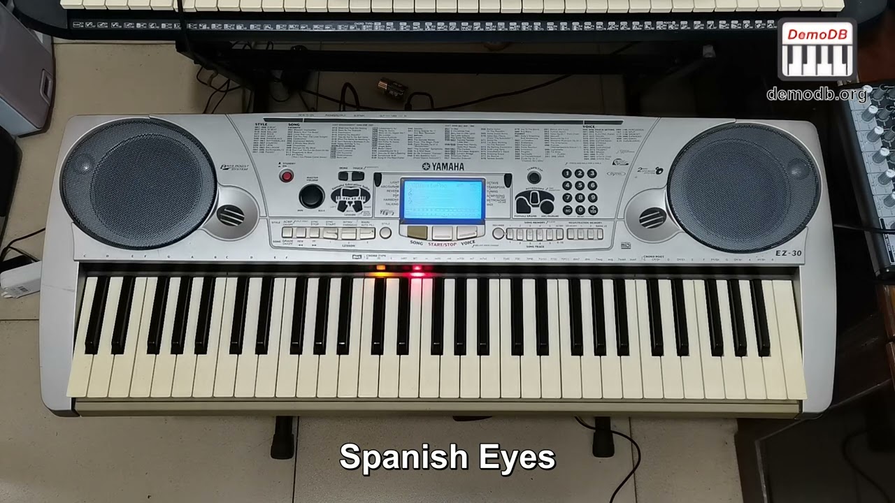 YAMAHA EZ-30 Attached CD-ROM Songs