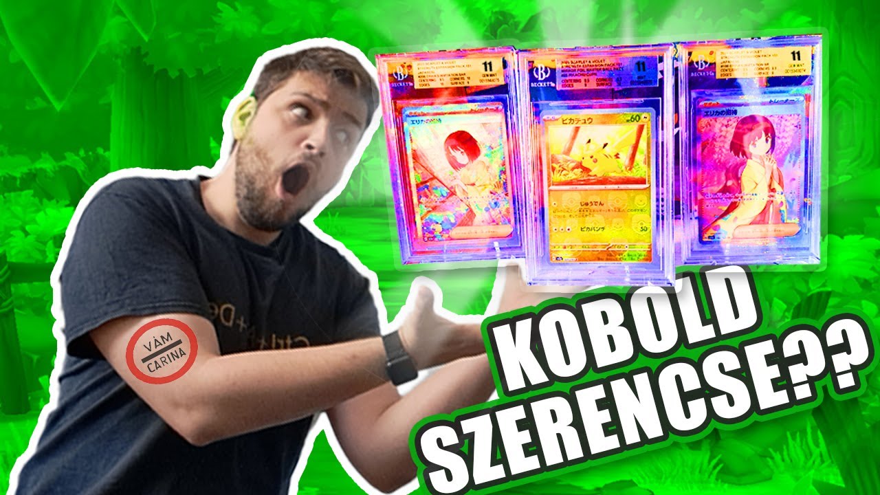 GAZDAGGÁ TETT A BECKETT? - Visszajöttek a gradelt Pokémon kártyáim!