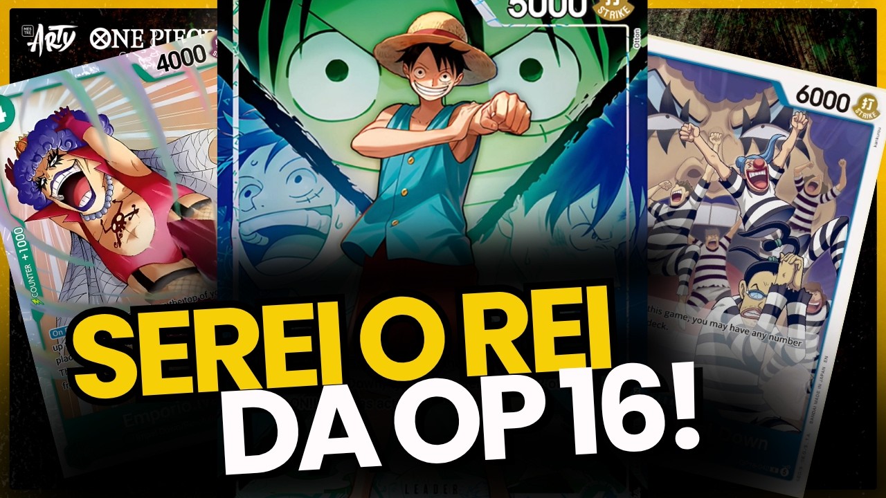 Como funciona o NOVO Luffy da OP-16? (Verde e Azul) 👒