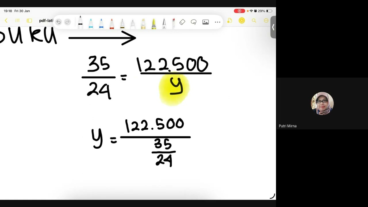 30 Jan 2026_Les Rommy 7 SMP_Matematika _ soal Perbandingan Senilai dan berbalik Nilai 