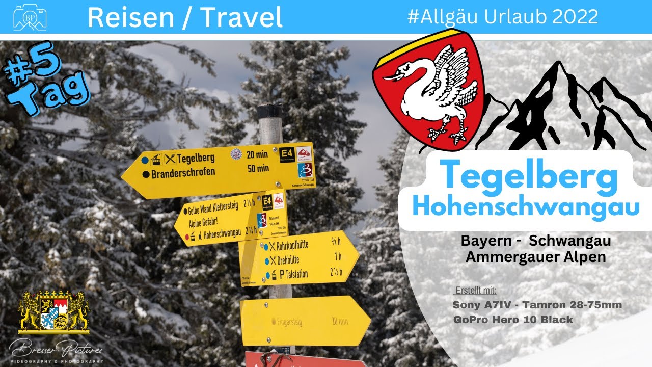 Tegelberg in Bayern bei Schwangau - Tag 5 - Allg&auml;u Urlaub 2022