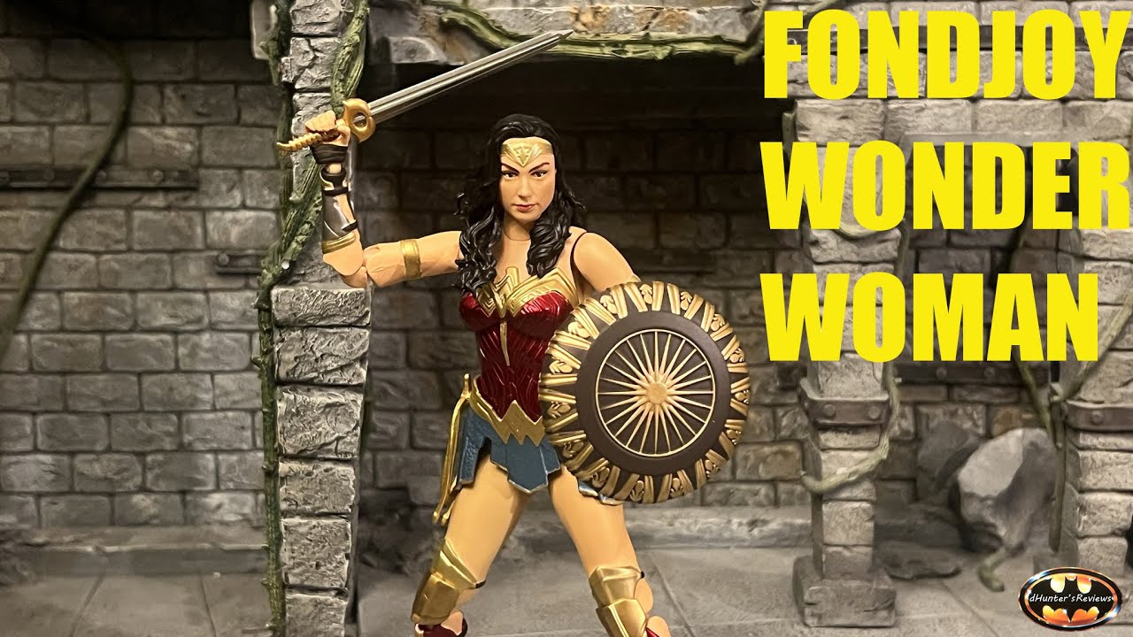 Fondjoy Wonder Woman Gal Gadot DC Cinematic Universe BvS Justice League Action Figure Review