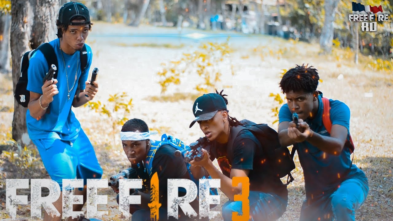 FREE FIRE 3 VIDA REAL ( ESCUADRA VS HACKER) - HEY JULIO LORA