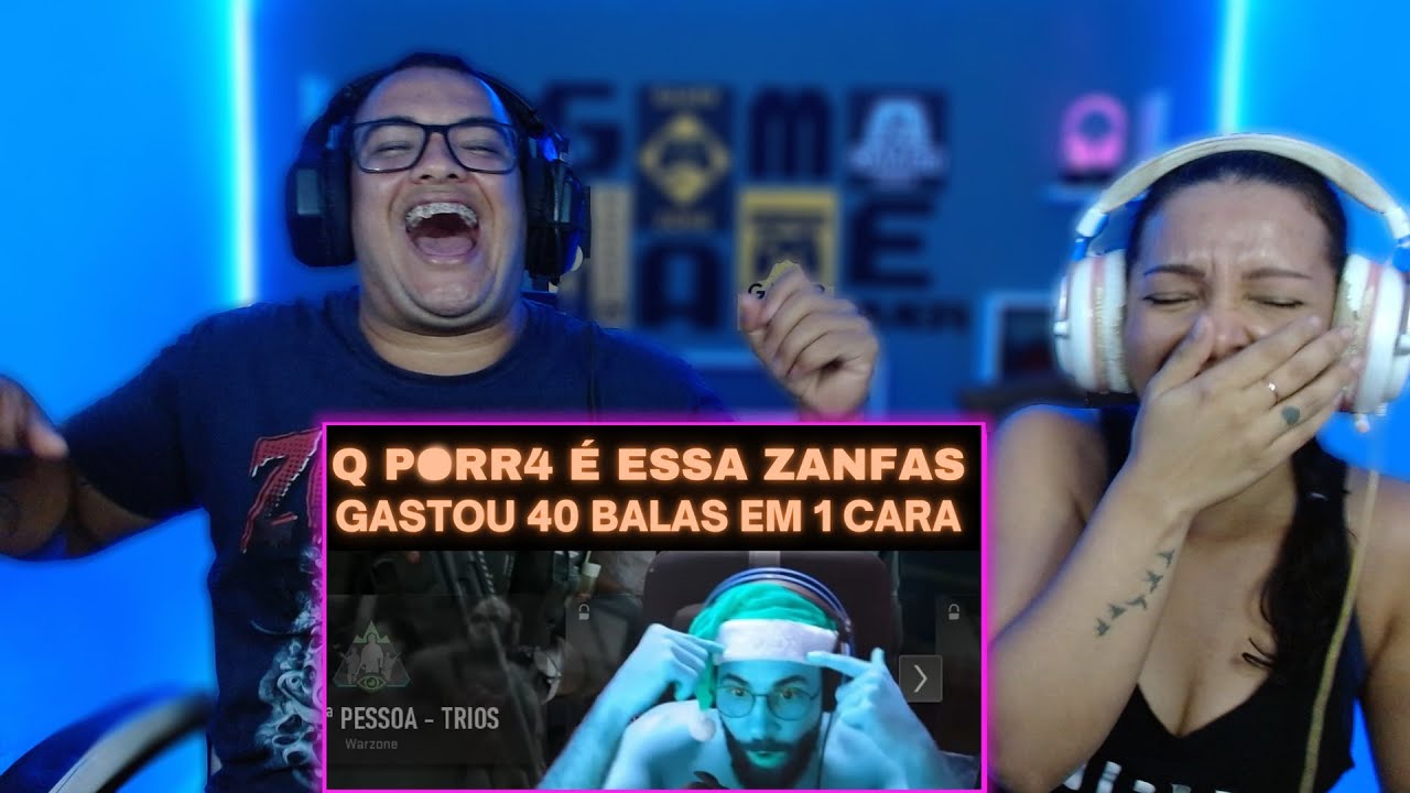 REAGINDO A SMZINHO SO RESENHA WARZONE 2.0 #5 BRILHA ZANFAS @gamescomedy