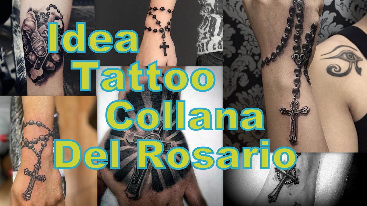 Best Idea Tattoo Collana Del Rosario
