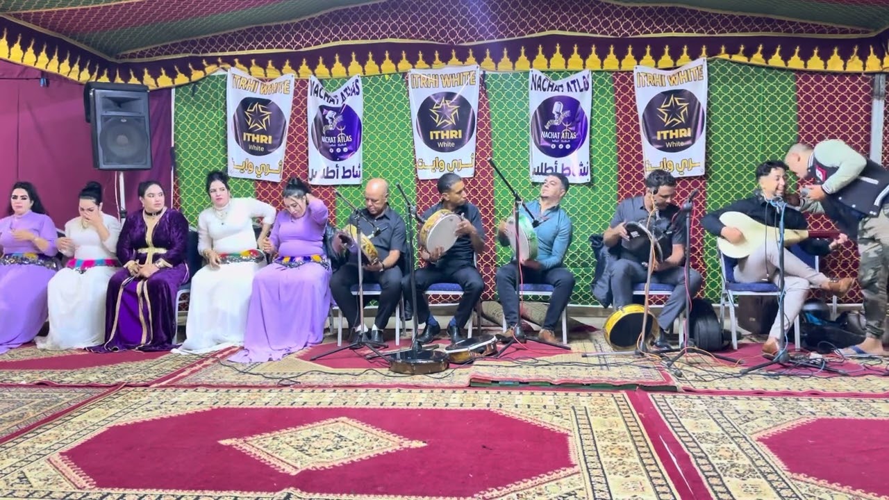 قصارة نايضة مع الفنانة الكبيرة مولاتي اطلس و الفنان الياس ايت سادن الجزء الاول