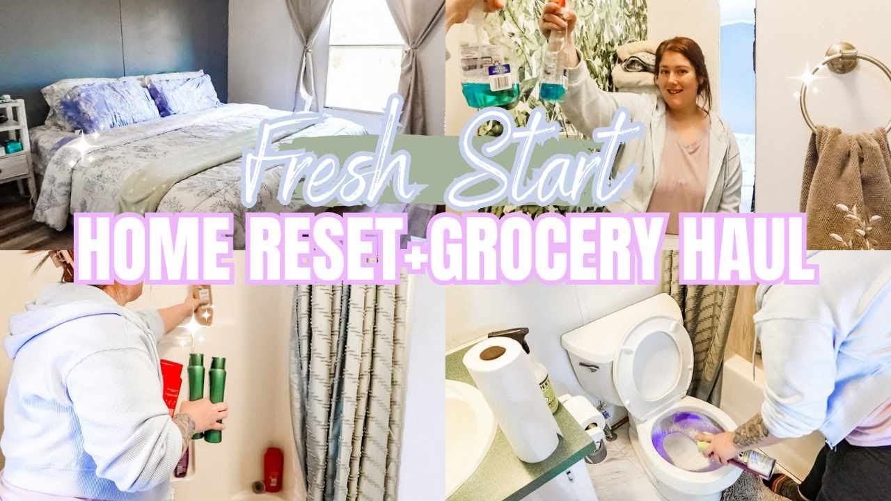 NEW YEAR HOME RESET // EXTREME CLEAN & DECLUTTER WITH ME //GROCERY HAUL // KIMI COPE