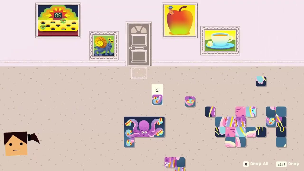 Reconstruct art pieces in this cozy lil' puzzle game! (Wilmot Works It Out - Demo)