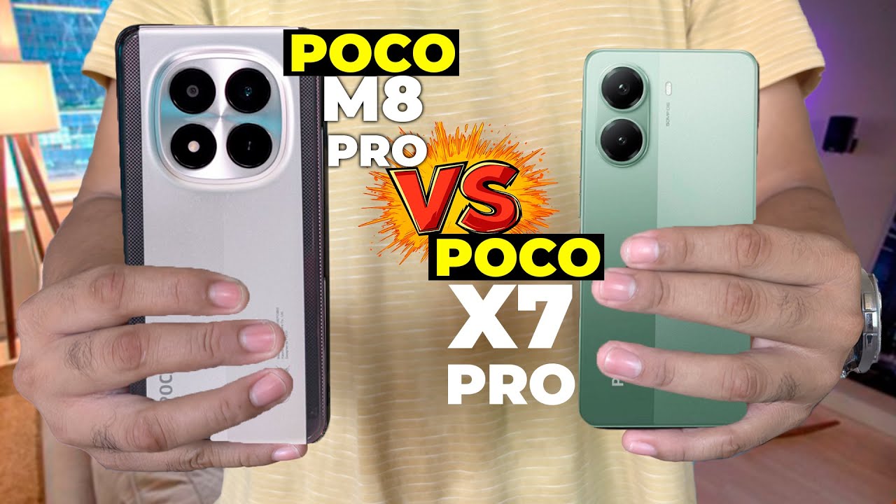 POCO M8 PRO vs POCO X7 PRO - Cual VALE MAS LA PENA EN 2026