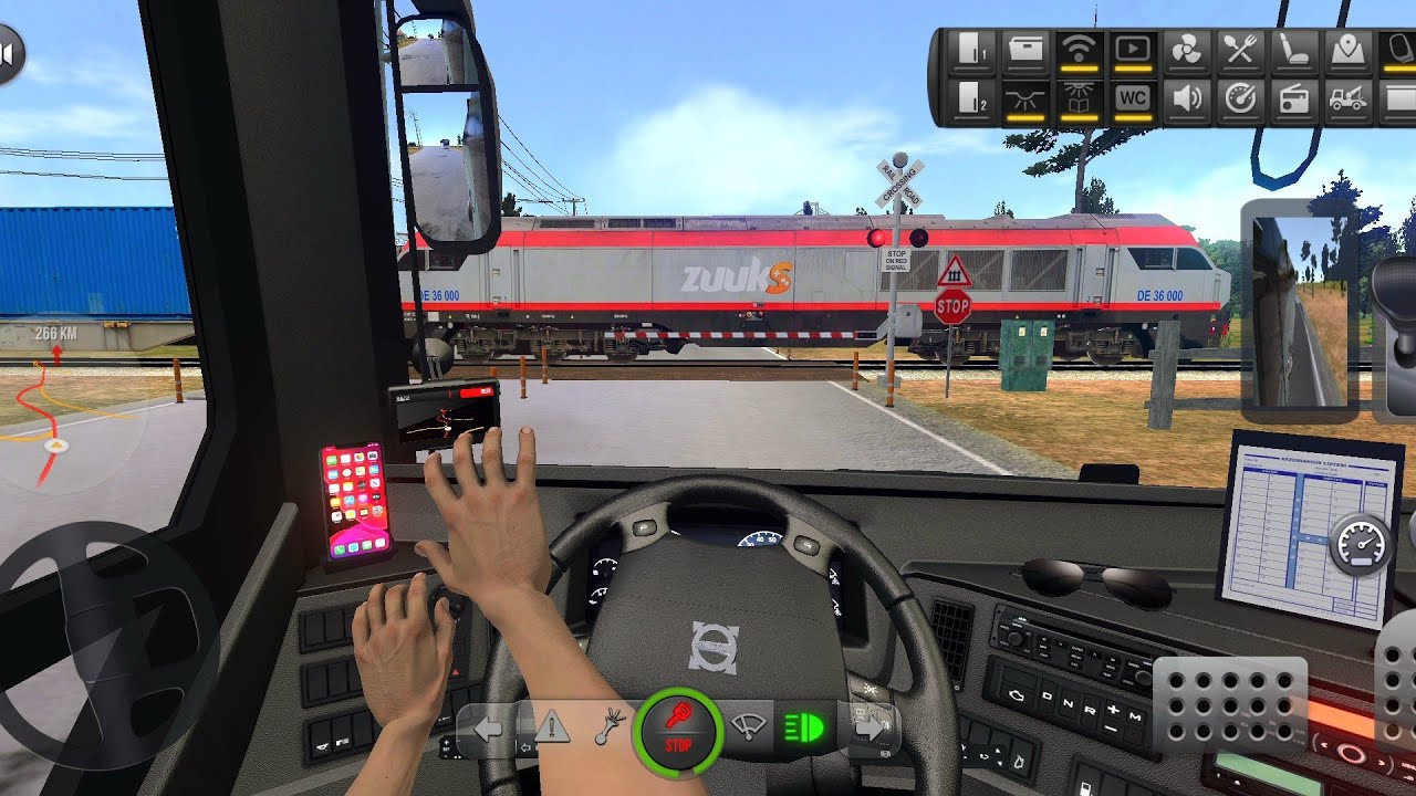 Bus Simulator : Ultimate | Awesome 🚞🛤🤩 | Volvo | Zuuks | Mobile Gameplay | Drive with Devil 😈
