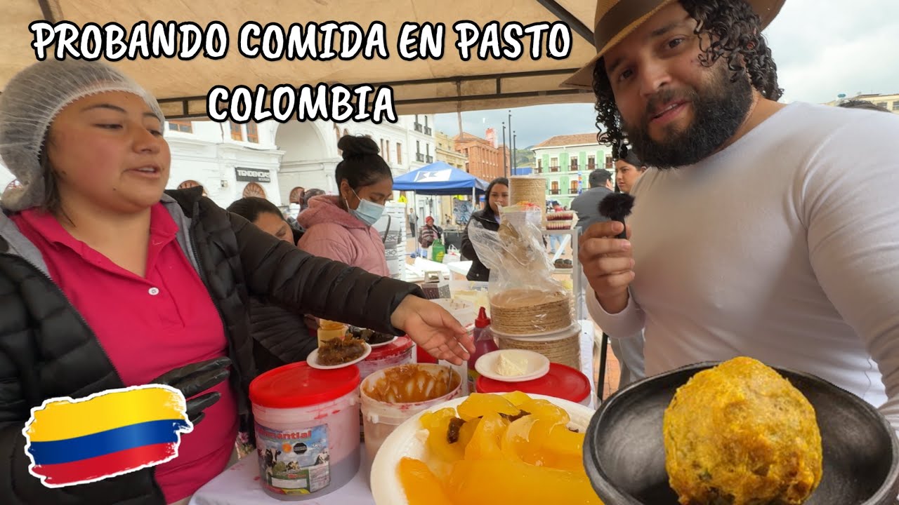 PROBANDO COMIDA DE PASTO COLOMBIA🇨🇴/ La Ciudad más dulcera que he conocido🍩