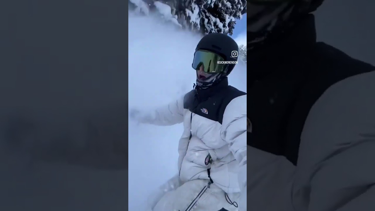 The ideal kind of whiteout #powderday #snowboarding #snowboarder