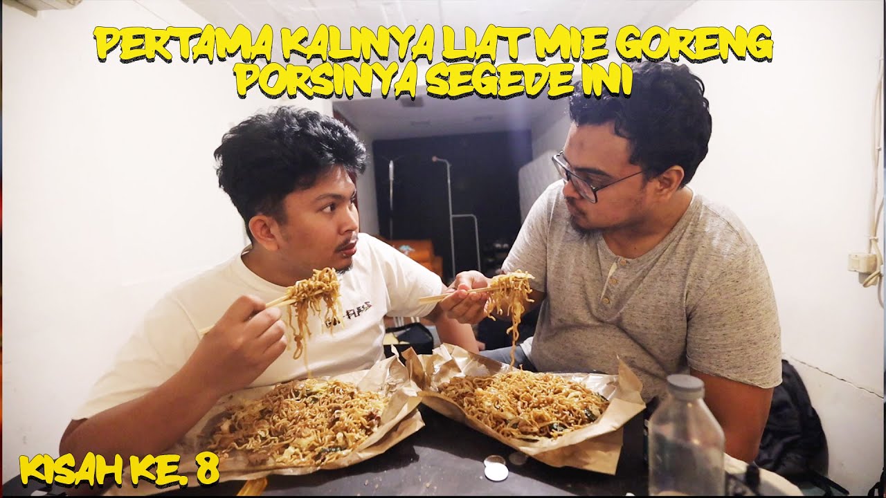 BALAPAN MAKAN MIE GORENG PORSI GORILA DAN PSBB JAKARTA DILONGGARKAN !!