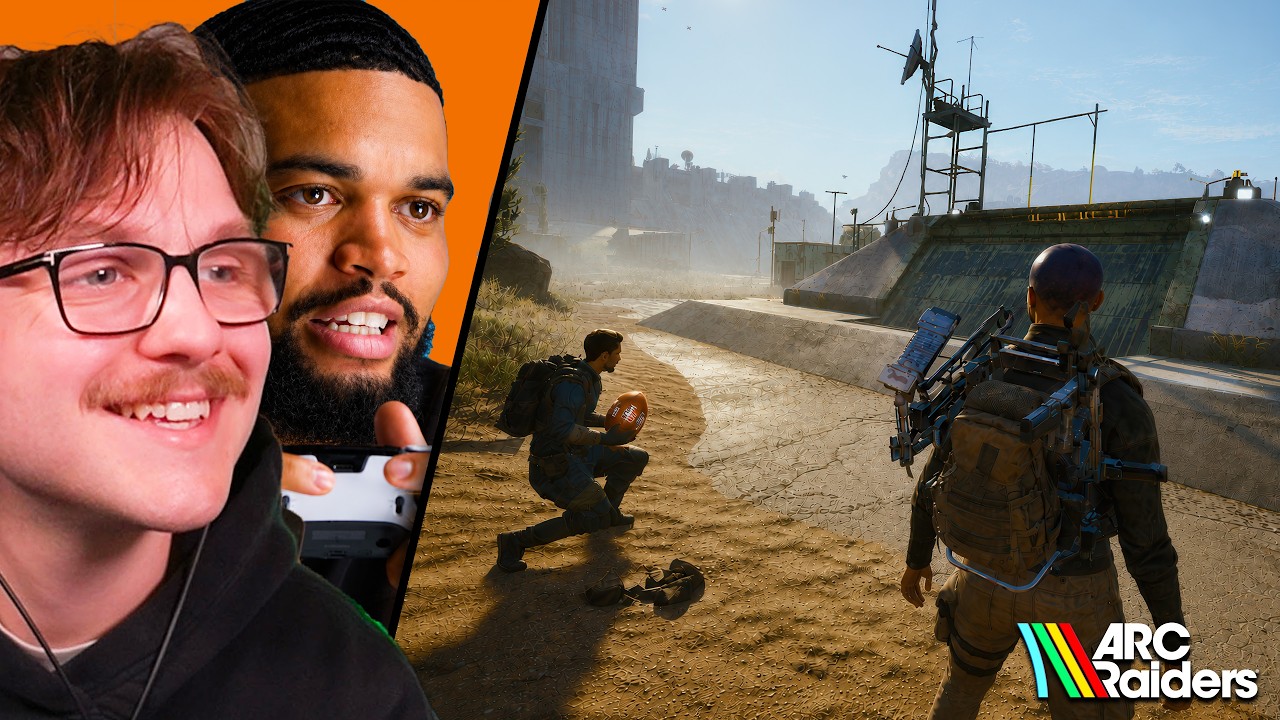 Играем в ARC Raiders со звездой НФЛ