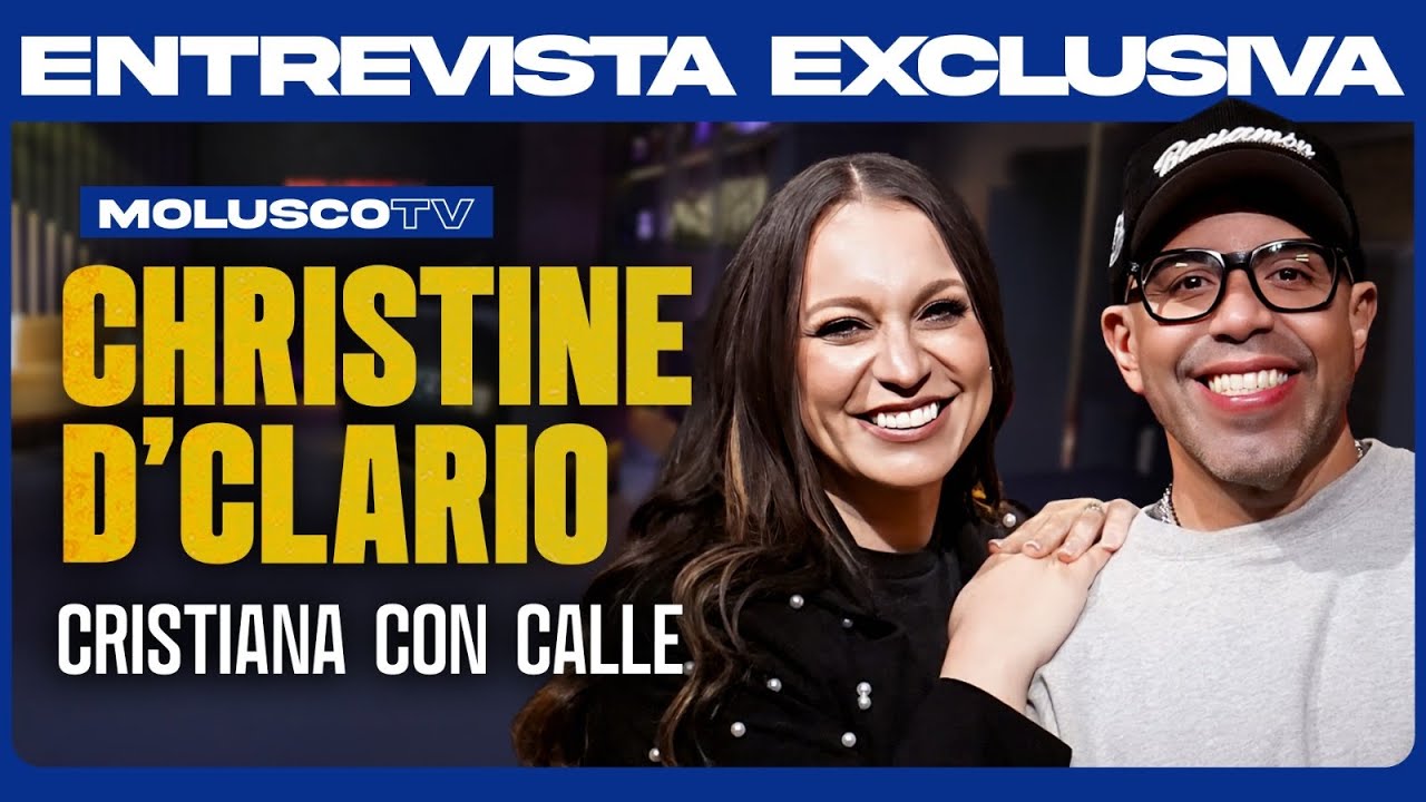 Christine D Clario: “SOY FAN DE MOLUSCO”/ fui Vi0lad@ / Problemas con la iglesia/ Trump y Bad Bunny