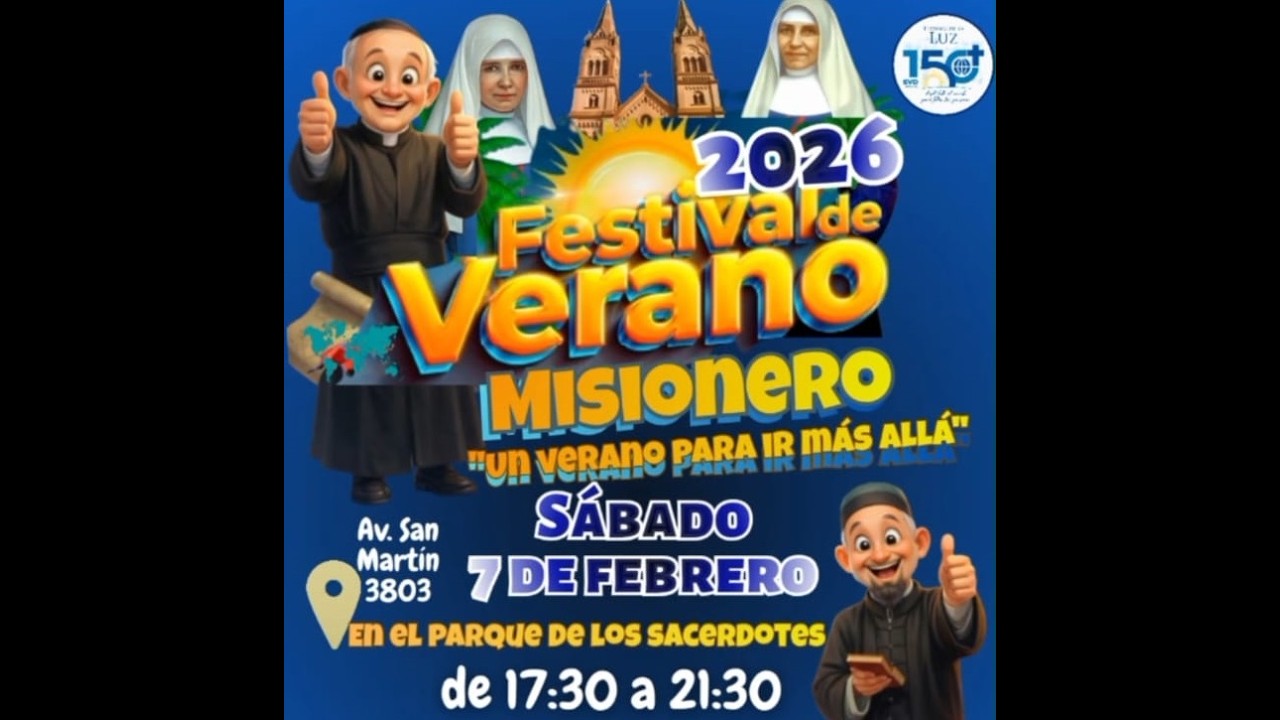 HOY 7 DE FEBRERO DE 2026 FESTIVAL DE VERANO MISIONERO 