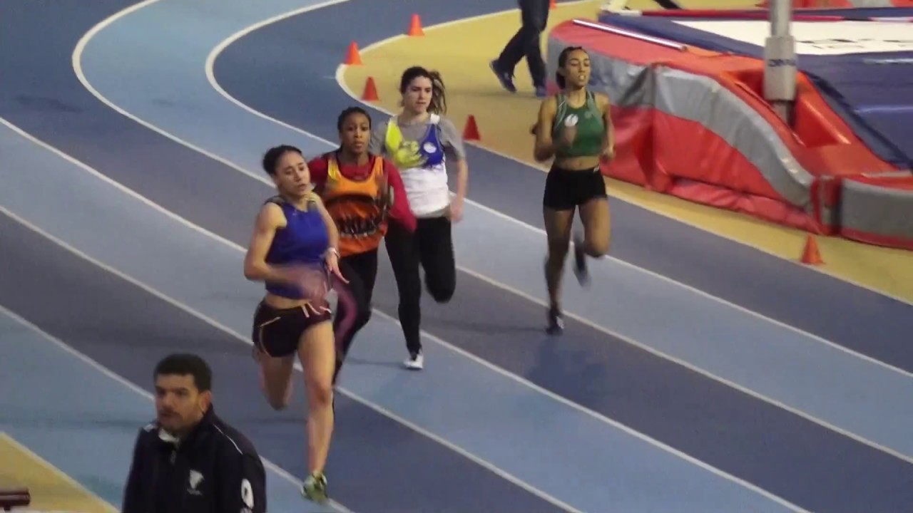 200M CAF/ F9/F10 Championnats régionaux en salle Cadets Juniors  EAUBONNE 03/02/2018