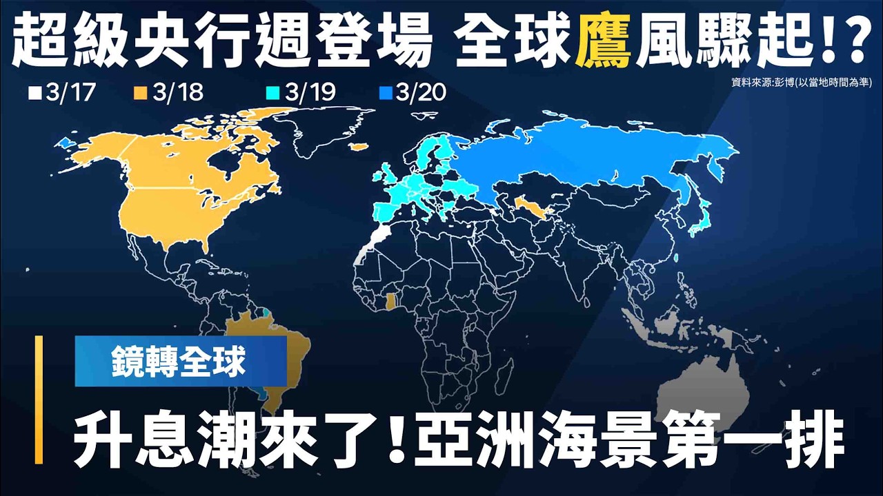 美伊戰事拖延推升全球物價　升高美國停滯性通膨風險　Fed降息空間快消失　歐亞央行恐集體轉向升息｜鏡轉全球｜#鏡新聞