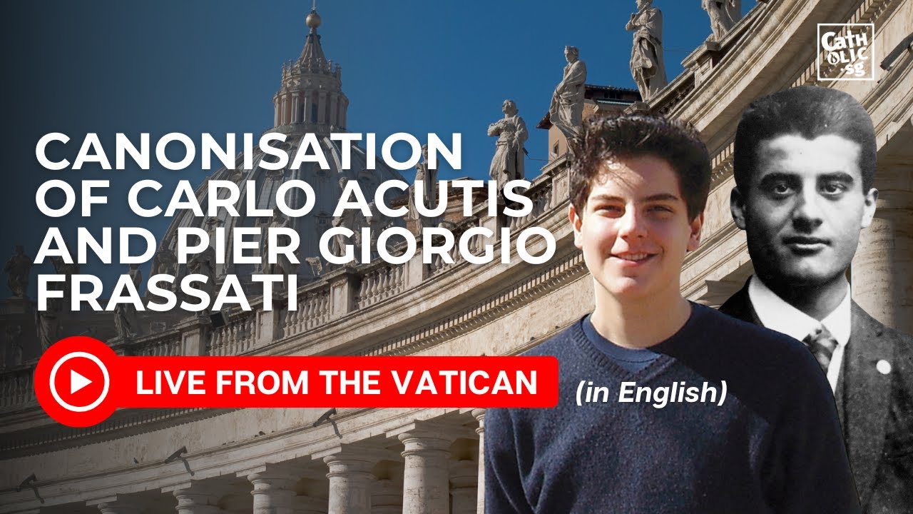 LIVE I Holy Mass by Pope Leo XIV with the Canonisation of Carlo Acutis and Pier Giorgio Frassati
