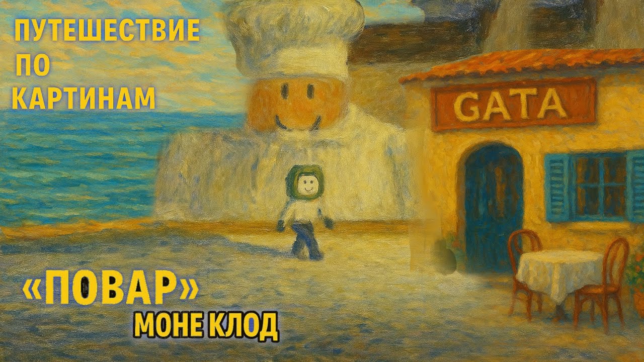 Путешествие по картинам, день второй «Повар» Моне Клод 