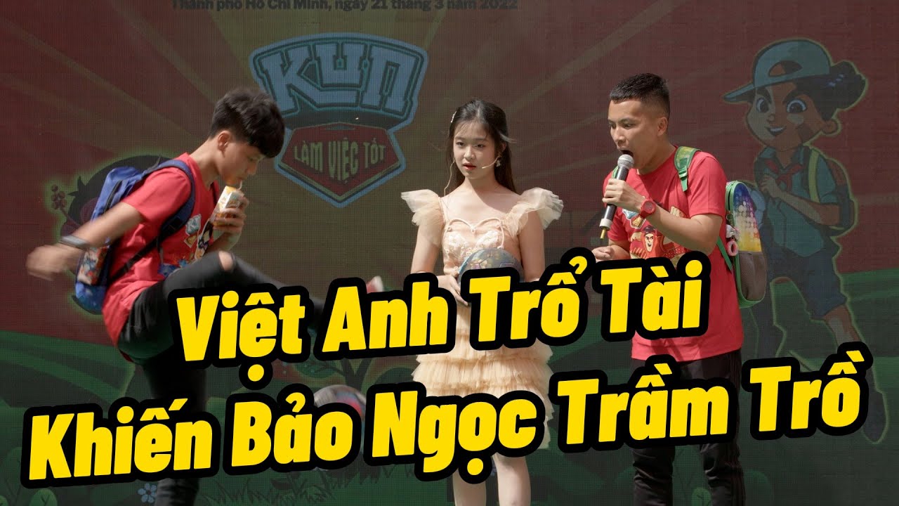 Việt Anh CR7 trổ tài làm Bảo Ngọc Trầm Trồ với phần Skills siêu đỉnh so tài anh Đỗ Kim Phúc