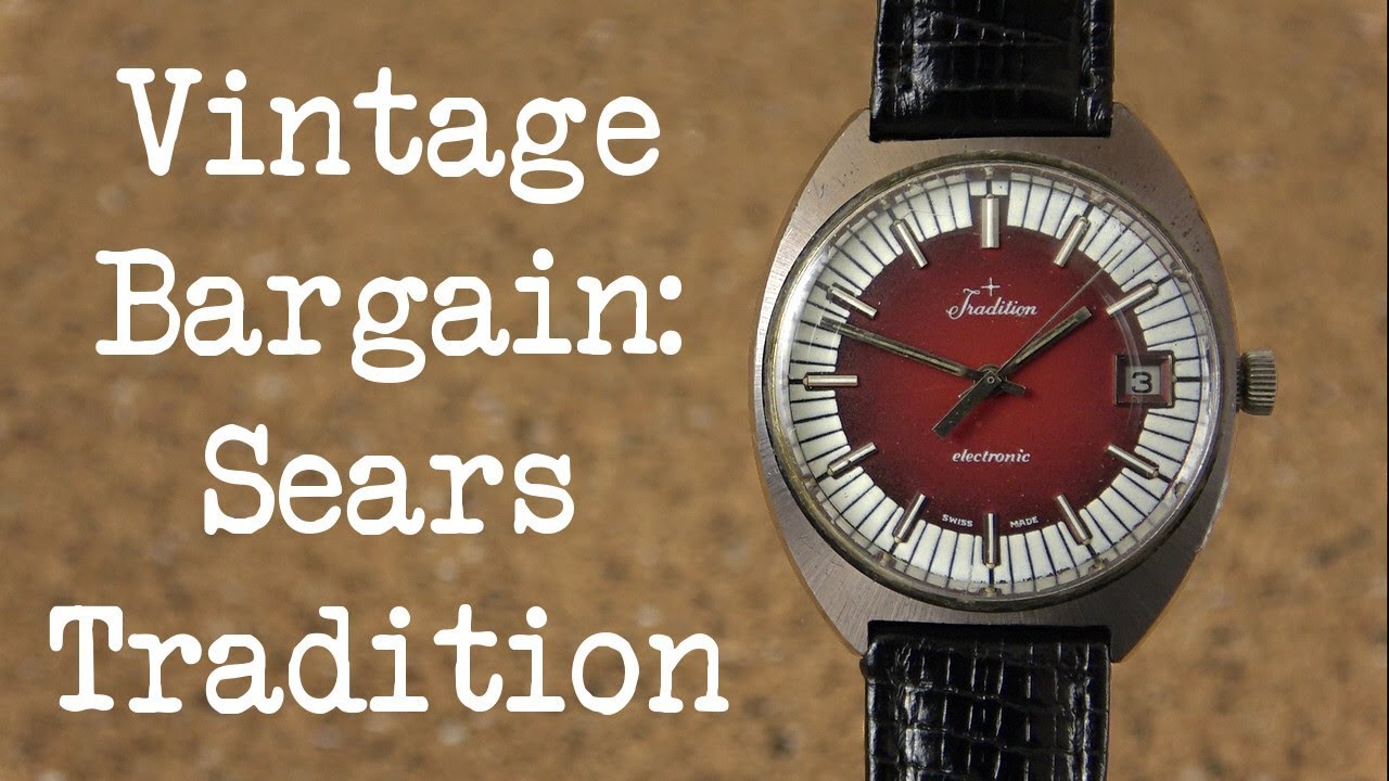 Affordable Vintage Tradition Watch from Sears