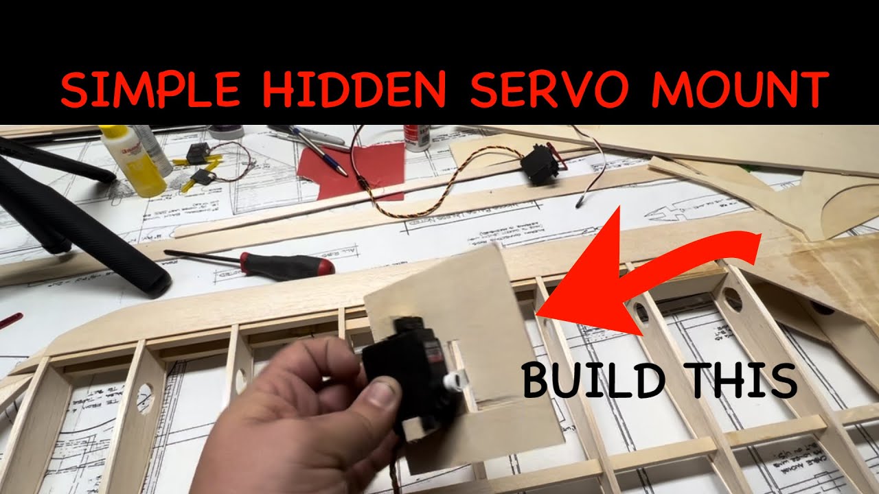 Scratch Building a Pitts: Building Servo Mounts and Tray