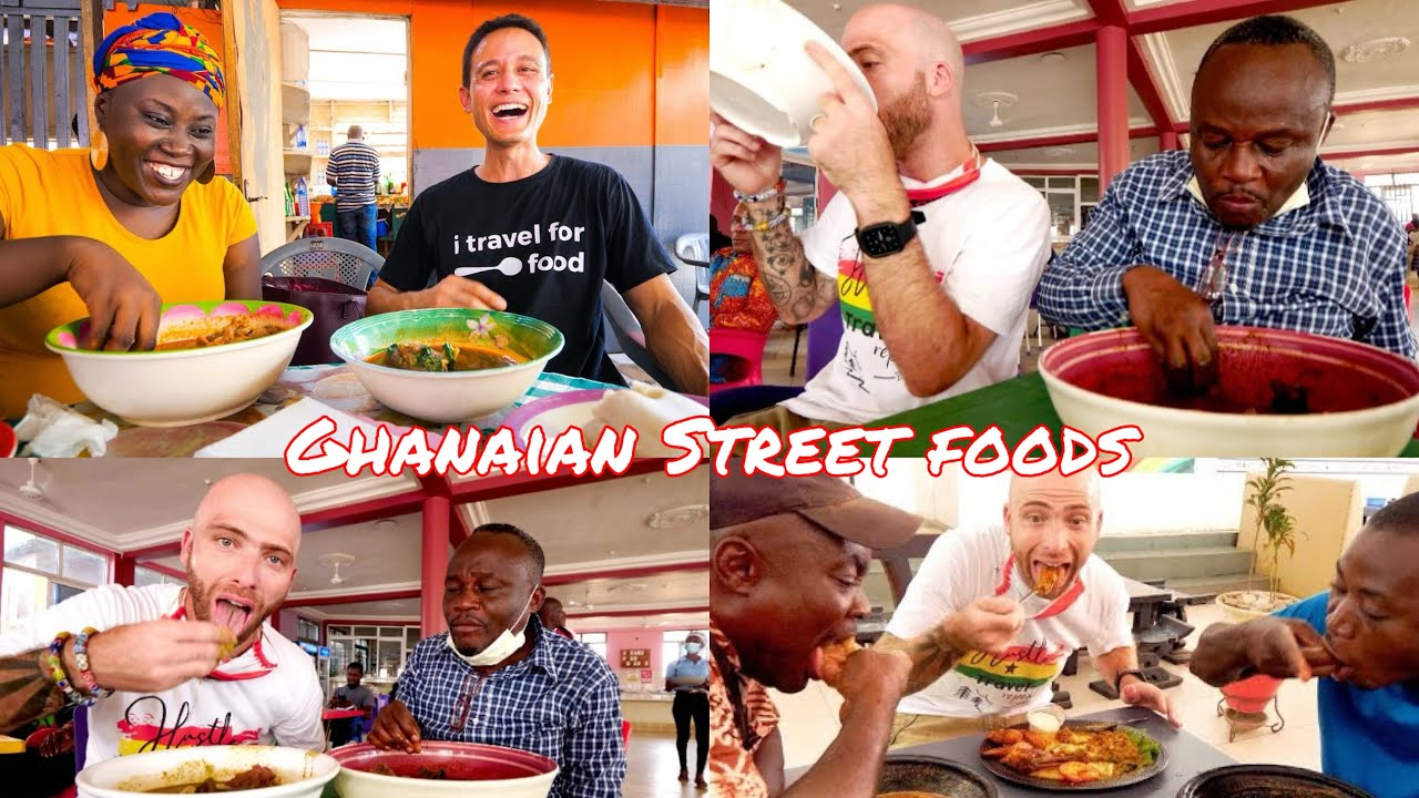 Ghanaian Street Food Dishes In Obaayaa Chop Bar I  KOFORIDUA
