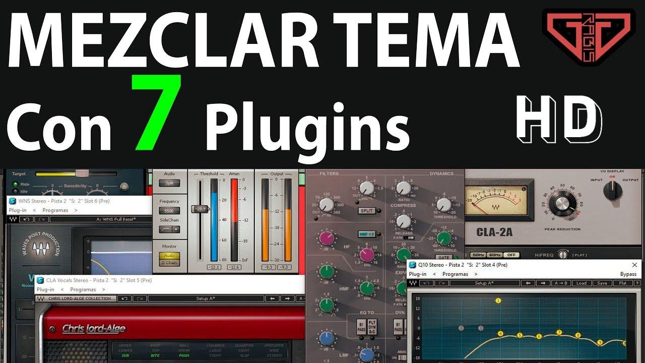 Como Mezclar Voces con Calidad (Plugins Waves Tutorial En Español)  #4