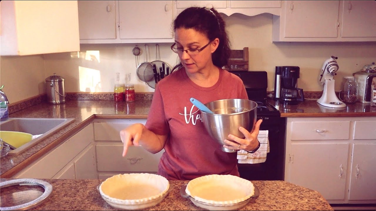 Homemade Winter Squash Pie with Lard Crust and Cinnamon Brandy Whipped Cream!!!
