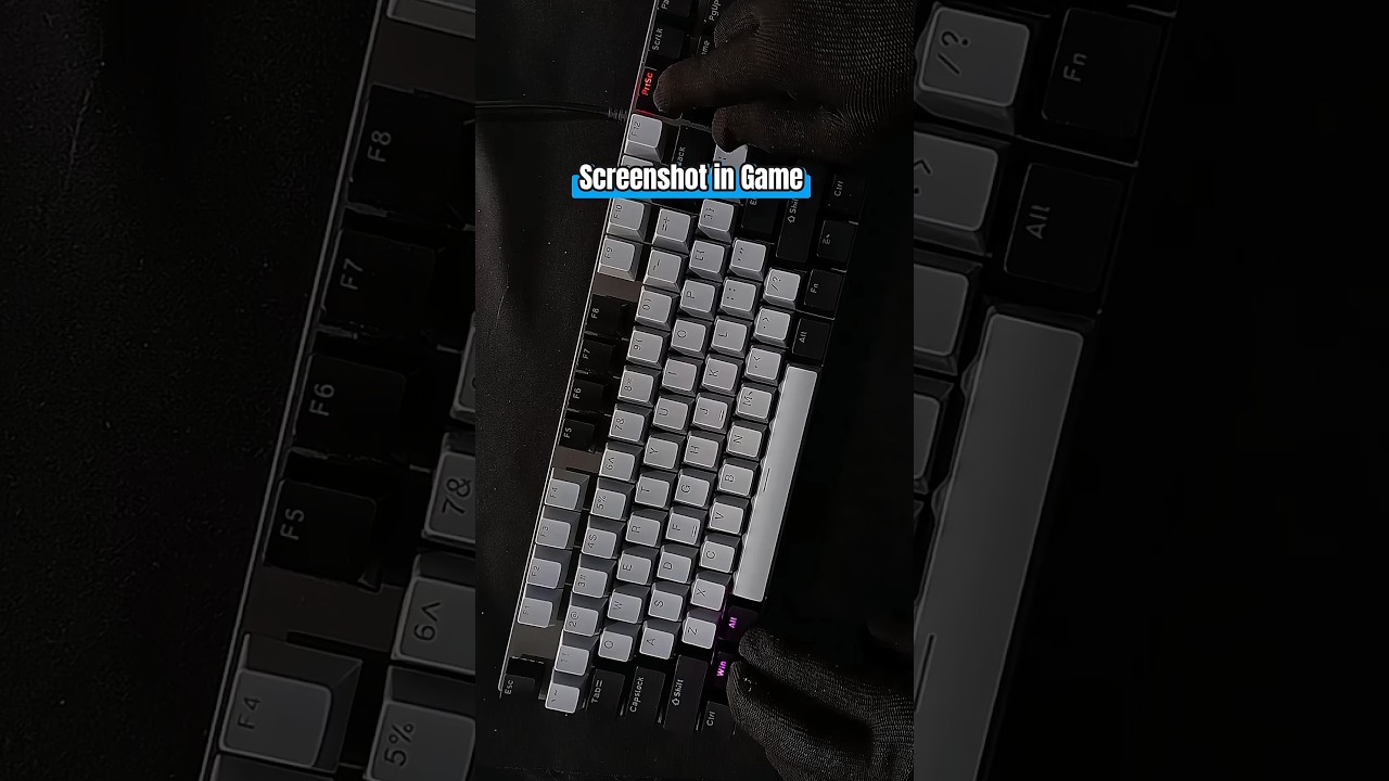 Screenshot in game | #screenshot #pctips #tipsandtricks #gaming #asmrkeyboard #shortcutkeys