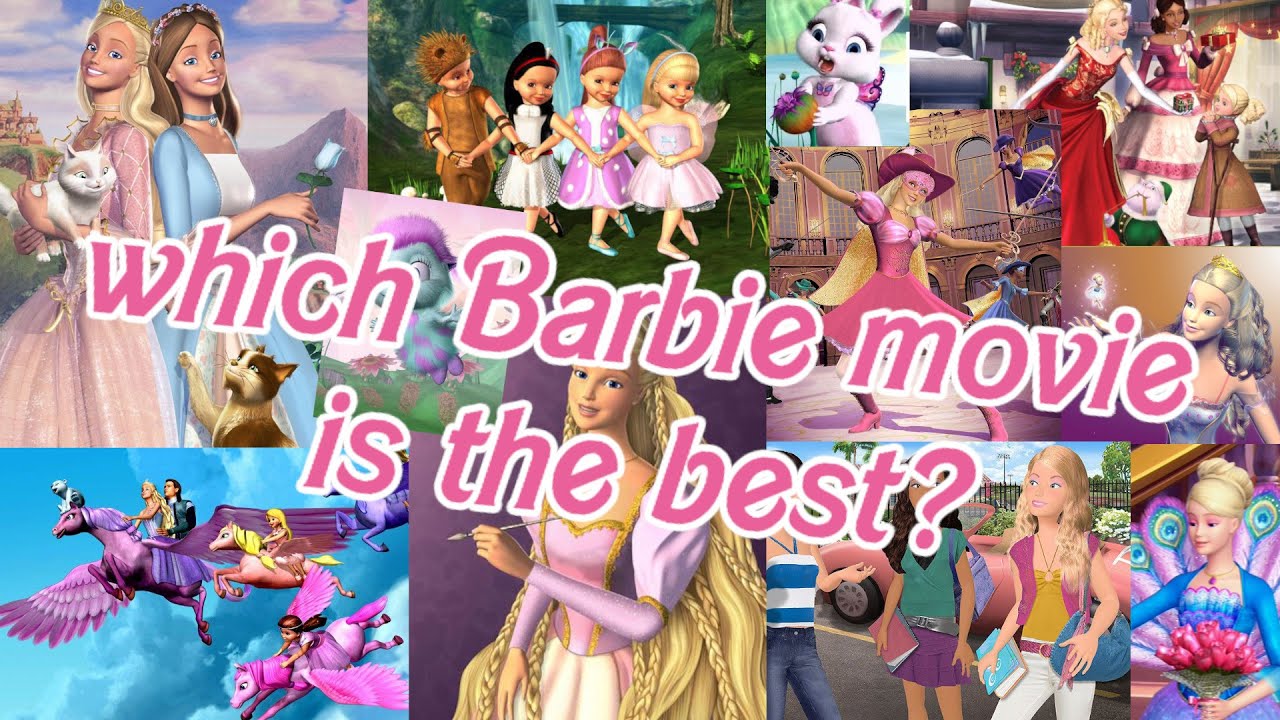 ranking every single barbie movie from the 2000s 🎨🩰🎀