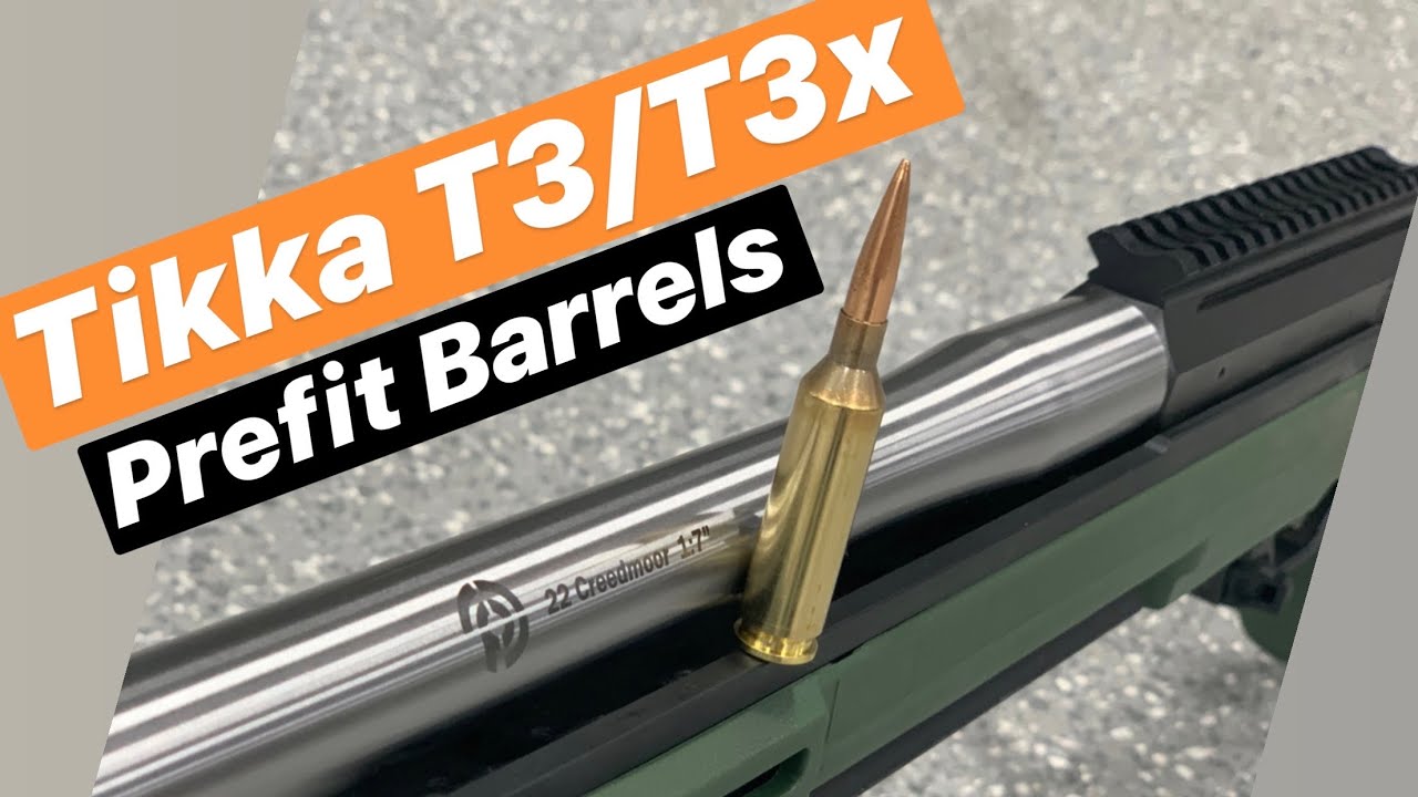 Сменный ствол Tikka T3/T3x Prefit! Предпочтительные стволы